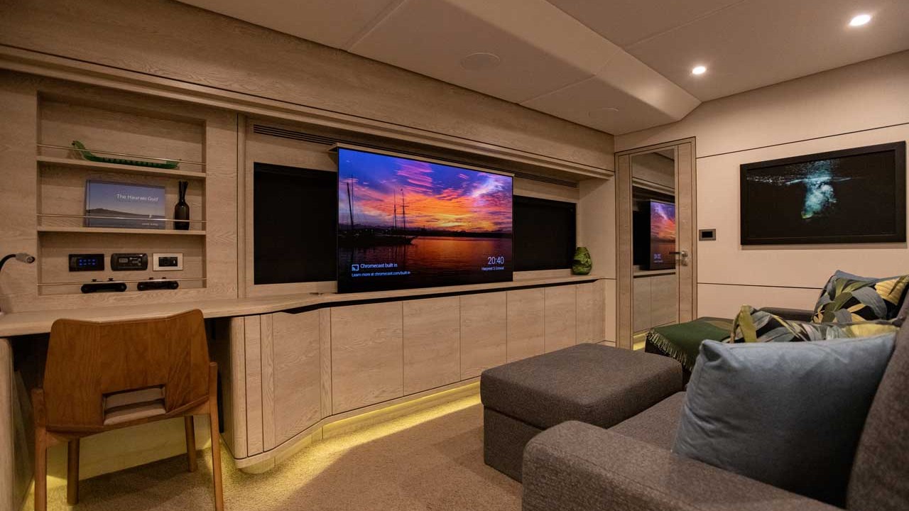 Rua Moana Media room